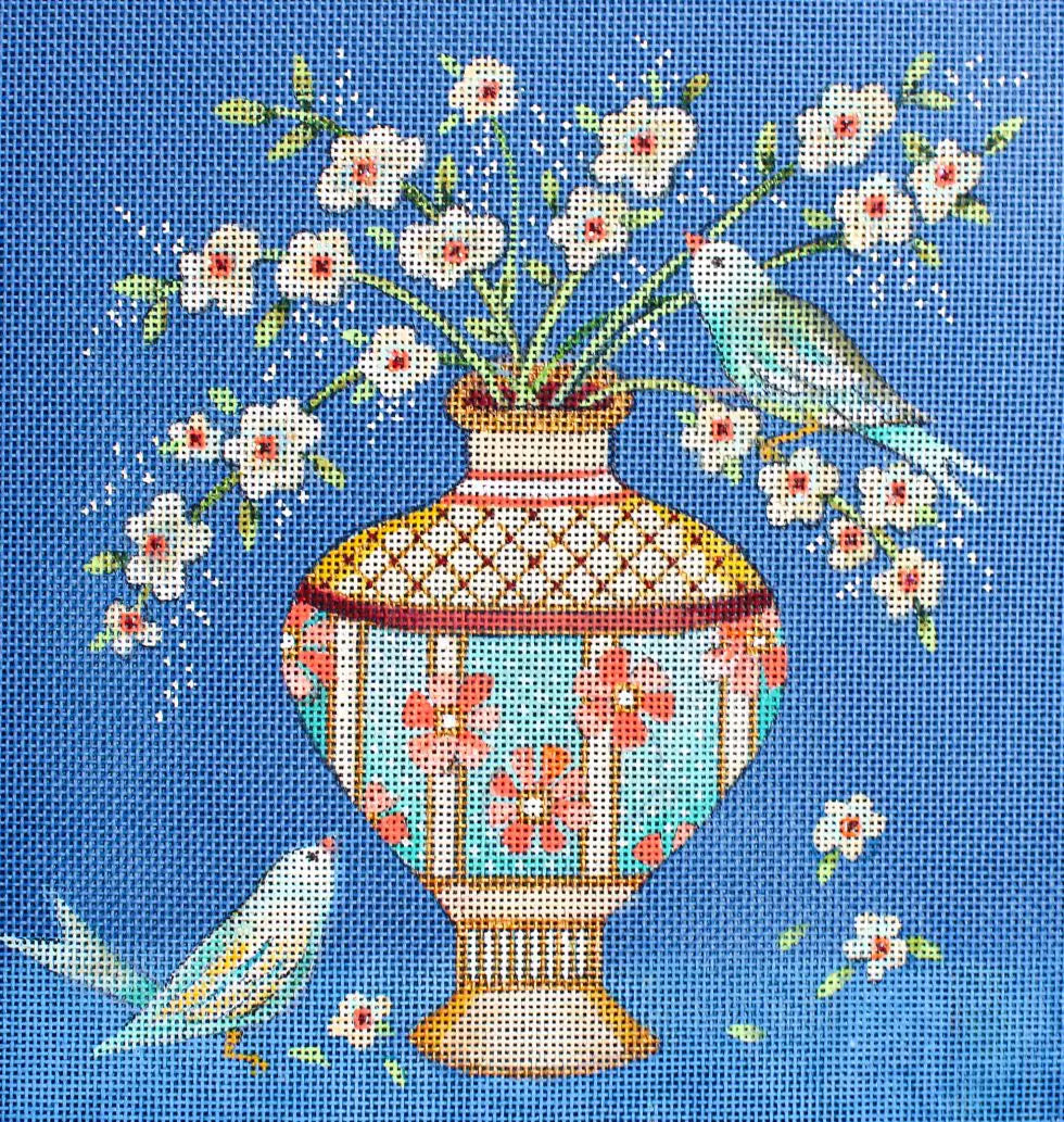 JG-190 - Chinoiserie Vase