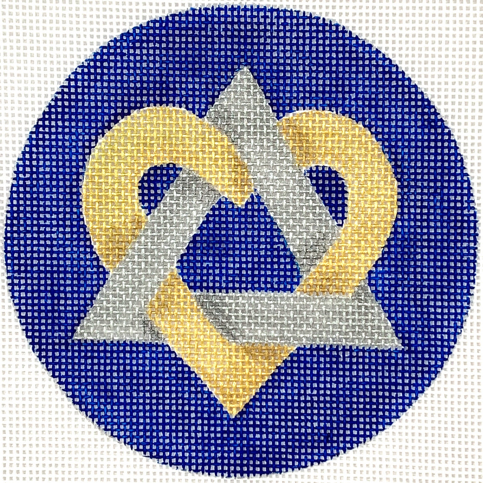 JM-13 - Intertwined Heart and Star of David