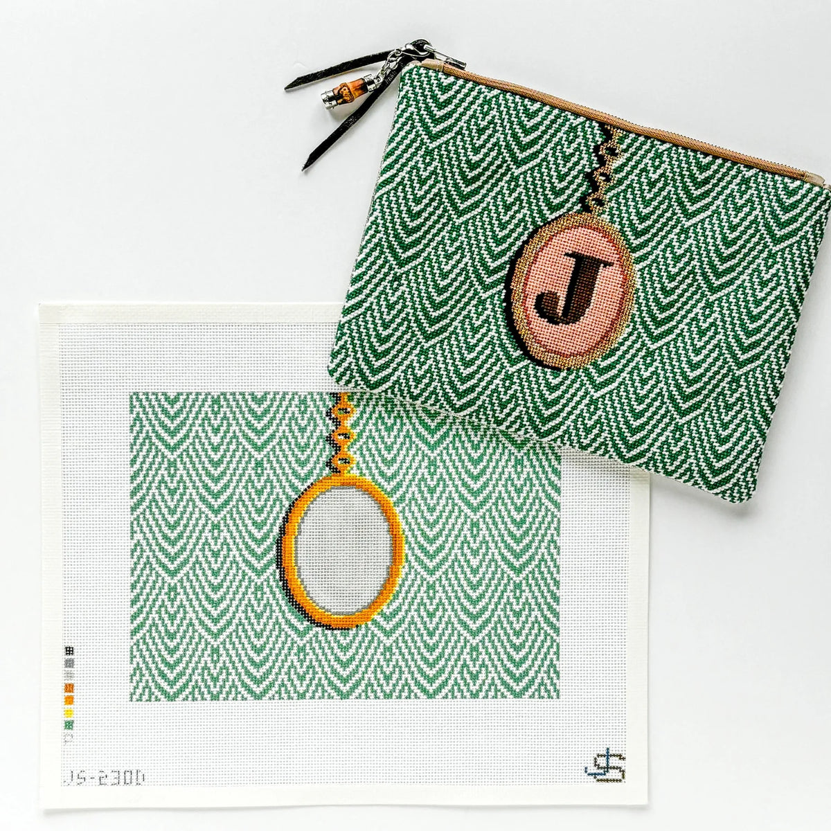 JS-230D - Pendant Clutch - Green
