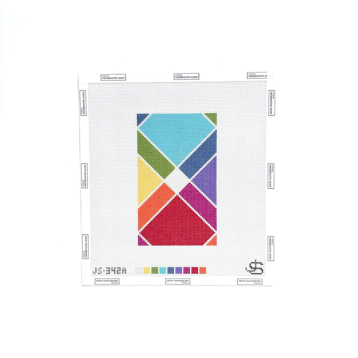 JS-342A - Rainbow Square Sunglass or Clutch