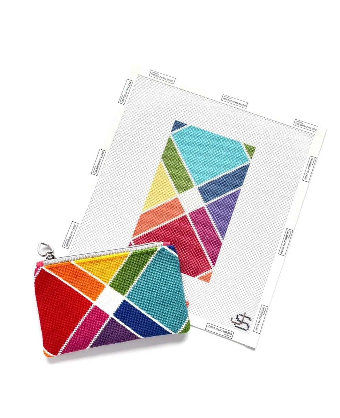 JS-342A - Rainbow Square Sunglass or Clutch