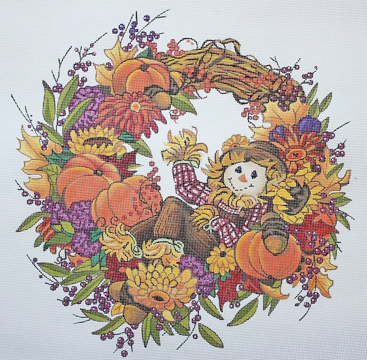 JS804 - Fall Welcome Wreath