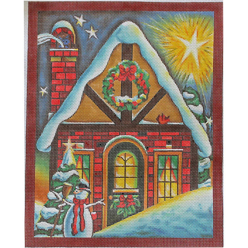 JS820 - Warm Welcome - Christmas Scene