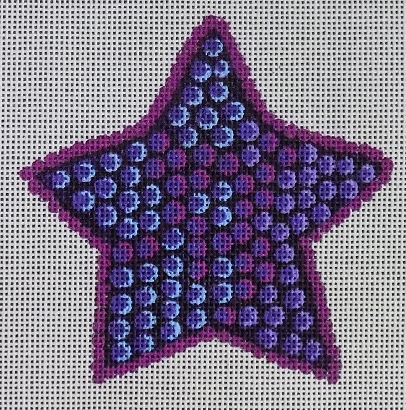 JTS-44 - Purple Star Ornament
