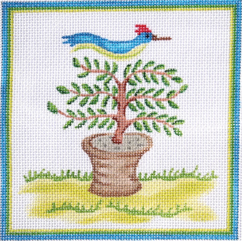 JW-INS-01 - Bird in Topiary