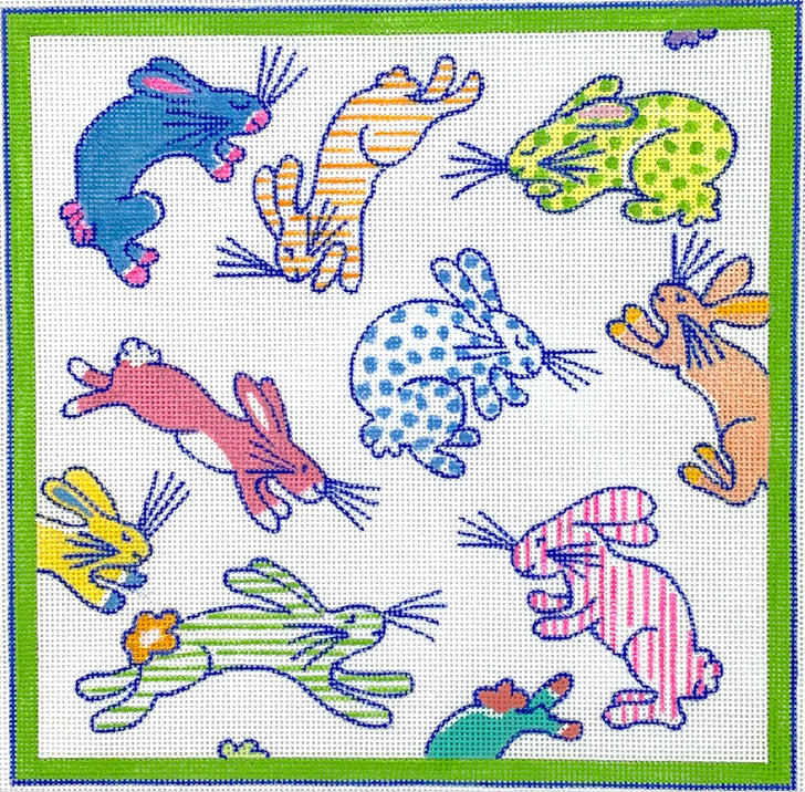 JW-PL-13 - Bevy of Bunnies - Bright Pastels