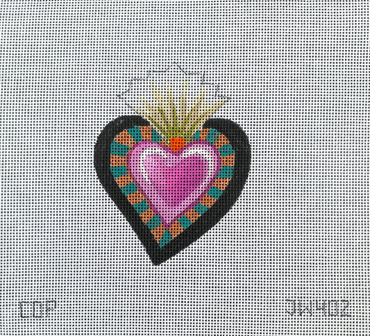 JW402 - Heart Piece for Jewelry