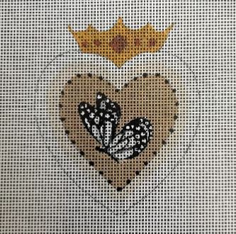 JW404 - Heart Piece for Jewelry