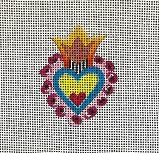 JW407 - Heart Piece for Jewelry