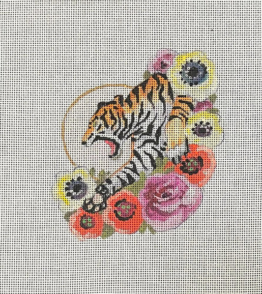 JW502 - Floral Tiger Patch