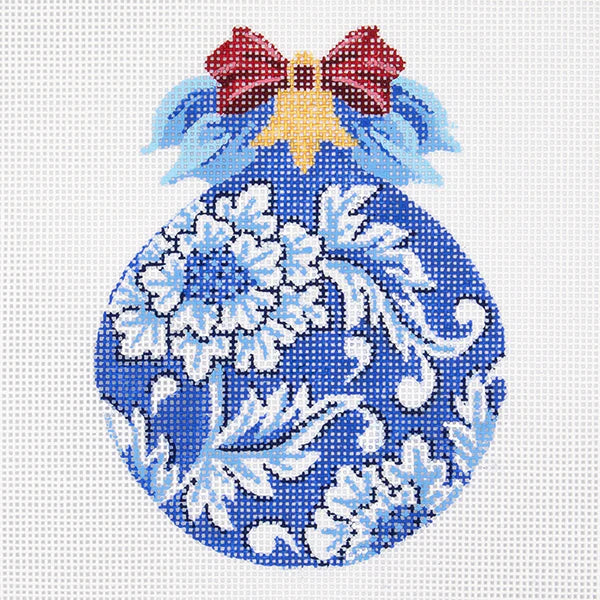 KC-KAH45-18 - China Blue Floral Ball