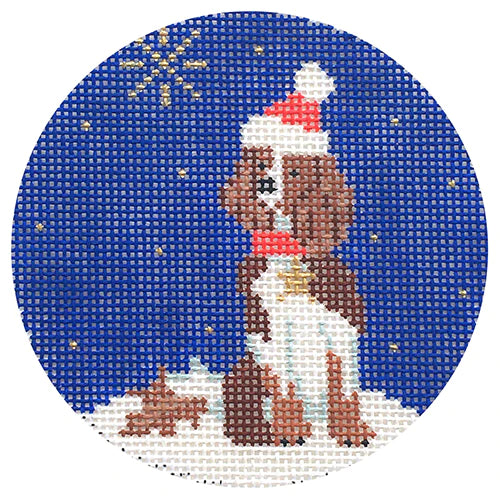 KB 1585 - Midnight Springer Spaniel Round