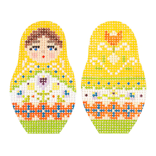 KB 1596 - Folk Russian Dolls - Extra Small