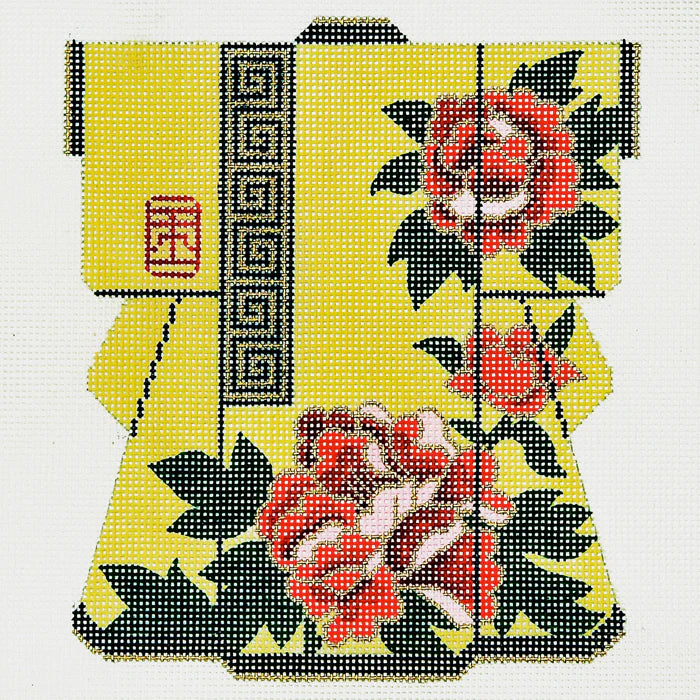 KB07 - Yellow Medium Kimono