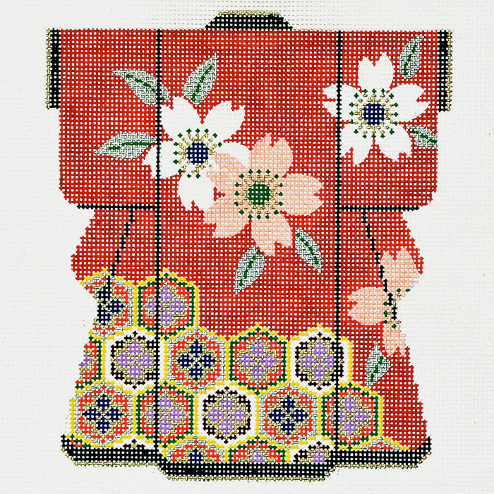 KB08 - Red Medium Kimono