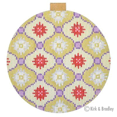 KB 1154 - Florentine Bauble - Gold/Purple