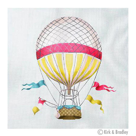 KB 1271 - Hot Air Balloons - Large-Pink