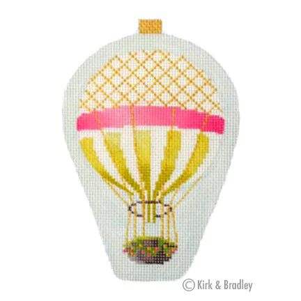 KB 1274 - Mini Balloons - Gold Stripe