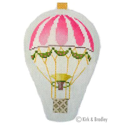 KB 1276 - Mini Balloons - Pink Stripe