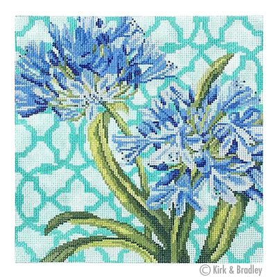 KB 1362 - Trellis Square - Agapanthus