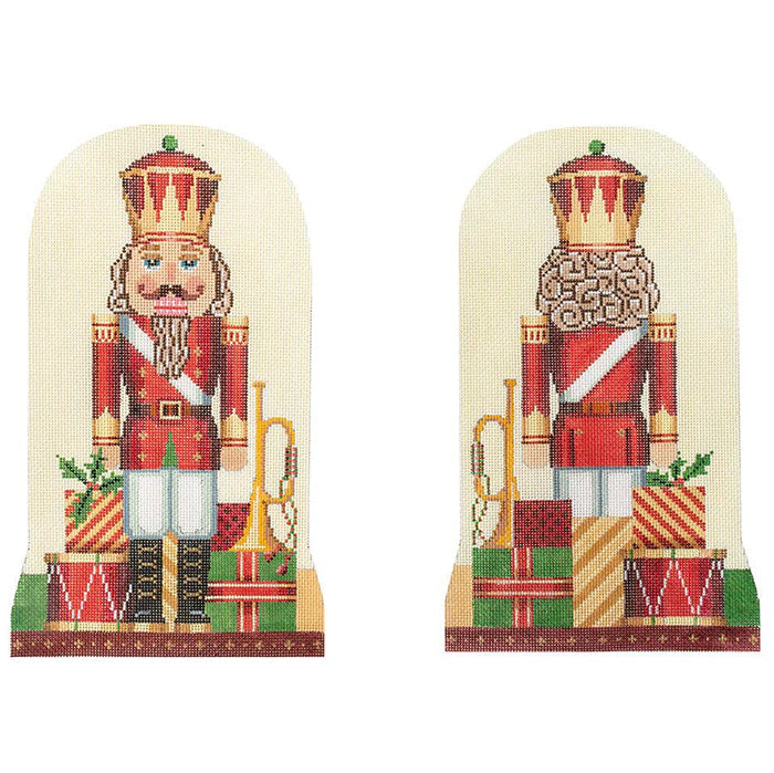 KB 1460 - Red Double-Sided Nutcracker