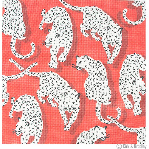 NTG KB147 - Leopard Pillow - Red