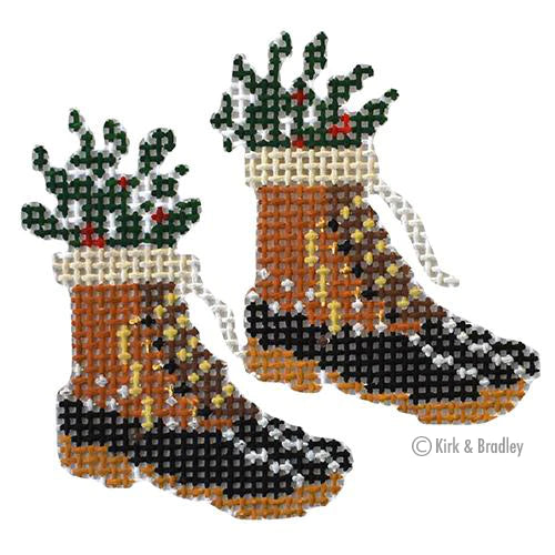 KB 1502 - Retro Ski - Fur Bean Boots