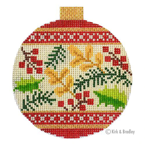 KB 1521 - Holiday Bauble - Red Berries