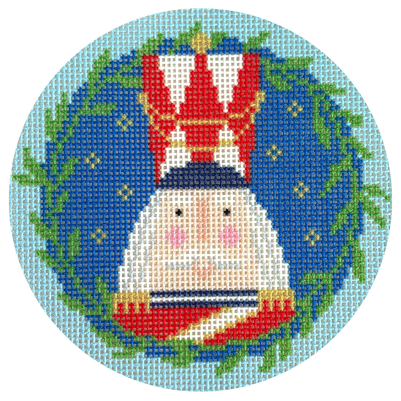 NTG KB214 - Nutcracker Round - Harlequin - Johann