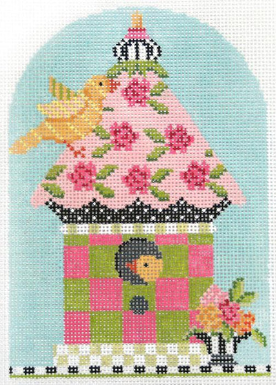 KBH01-18 - Spring Posies Birdhouse