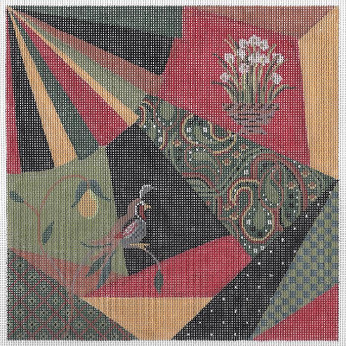 KCA012-18 - Christmas Crazy Quilt