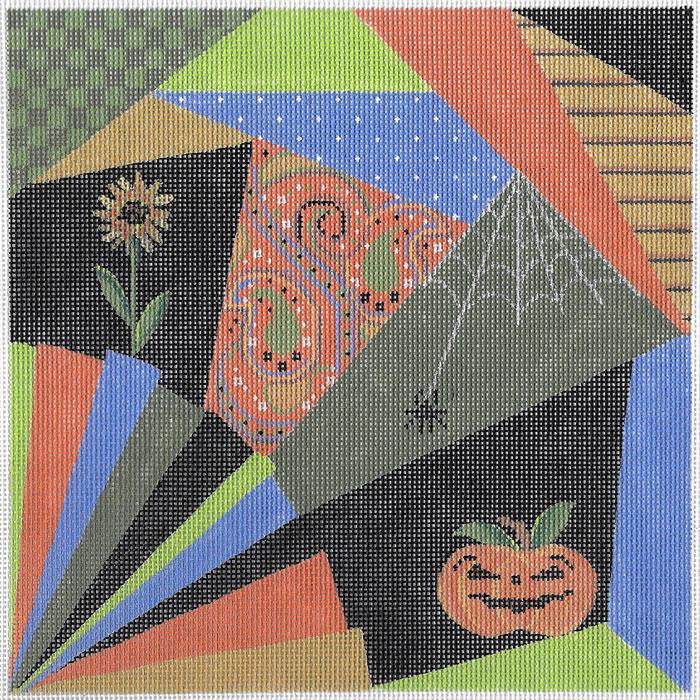 KCA013-18 - Halloween Crazy Quilt