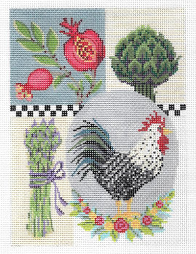 KCA41-18 - Rooster Kitchen Sampler