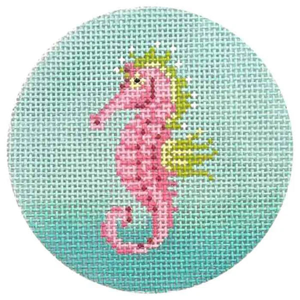 KCBJ07 - Pink Seahorse Round