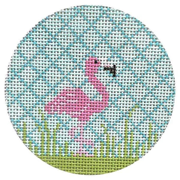 KCBJ10 - Pink Flamingo Round