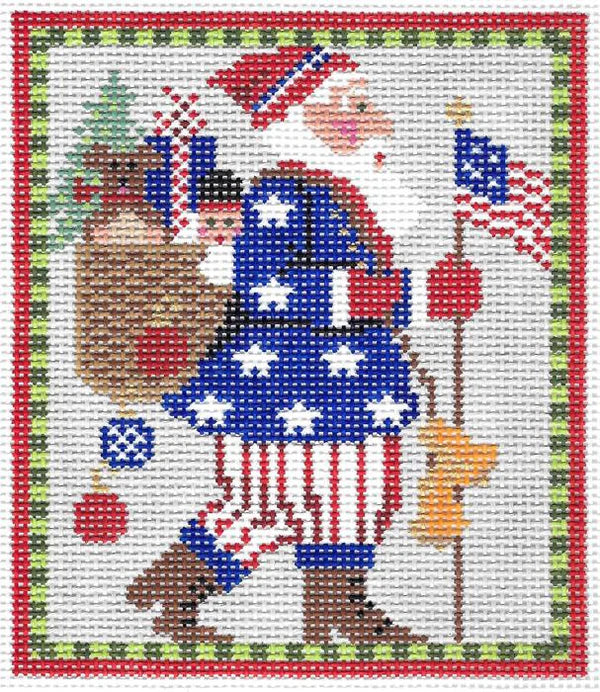 KCN102 - Stars and Stripes Santa