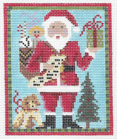 KCN107 - Classic Santa with Puppy