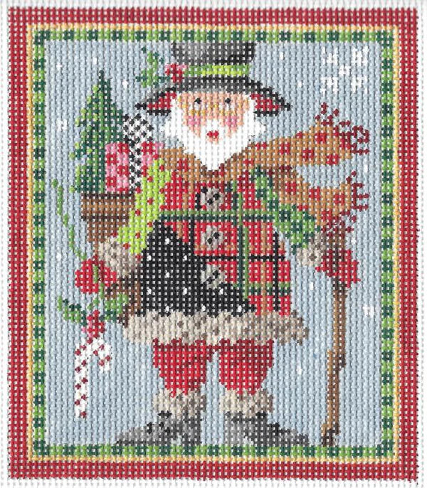 KCN1328 - Mini Patchwork Santa