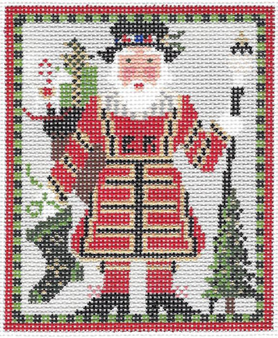 KCN138 - Mini British Beefeater Santa