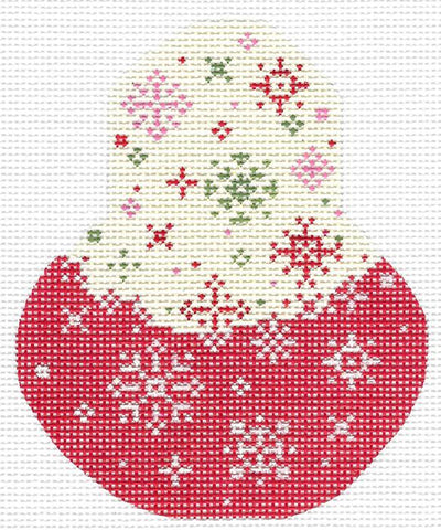 KCN1430 - Red Velvet Snowflake Pear