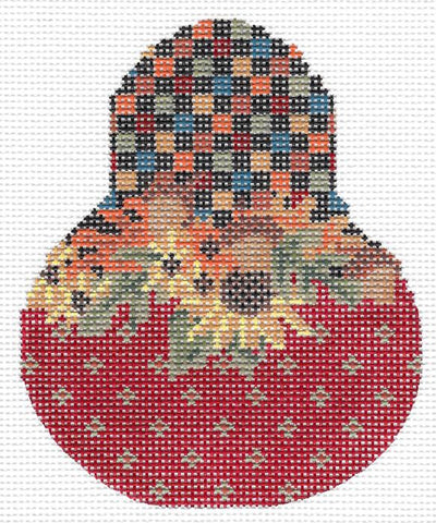 KCN1436 - Autumn Folk Art Pear