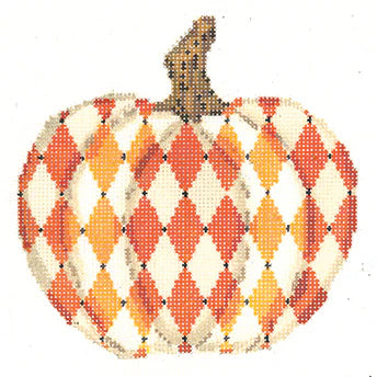 KCN1555 - Hallowed Harlequin Pumpkin