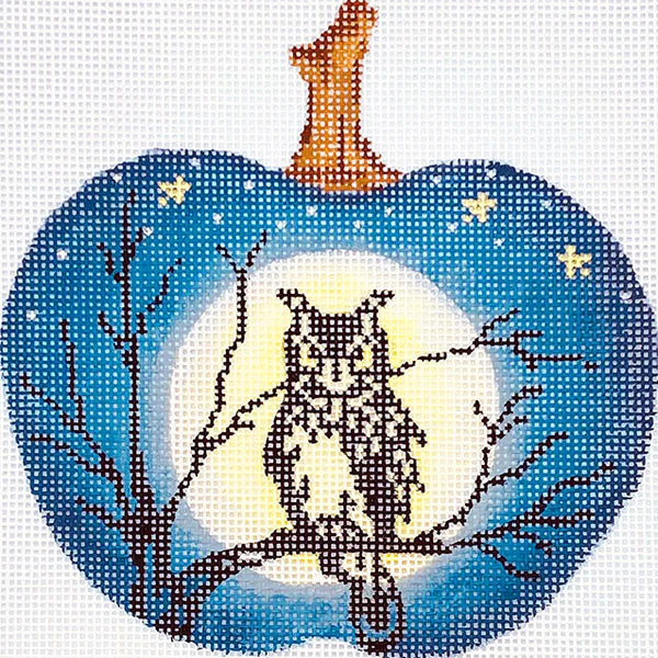 KCN1574 - Spooky Owl Silhouette Pumpkin