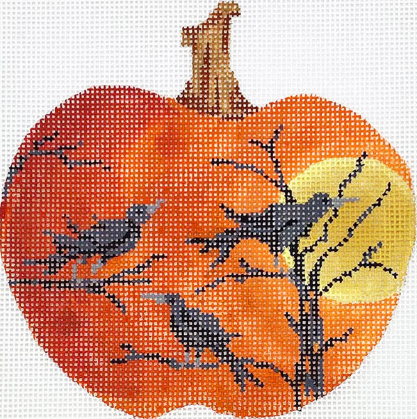 KCN1575 - Ravens Caw Silhouette Pumpkin