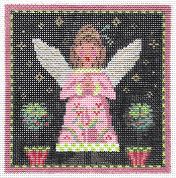 KCC17 - Pink Topiary Angel