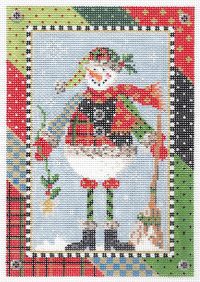 KCN190-18 - Patchwork Paul Snowman