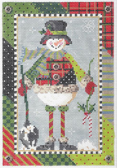 KCN199 - Patchwork Pete Snowman