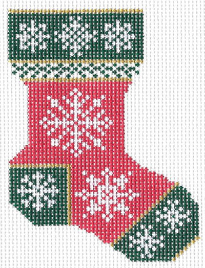 KCN535 - Christmas Snowflake Sock