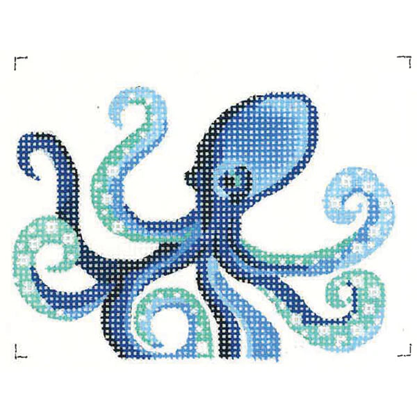 KCN956-18 - Royal Blue Octopus