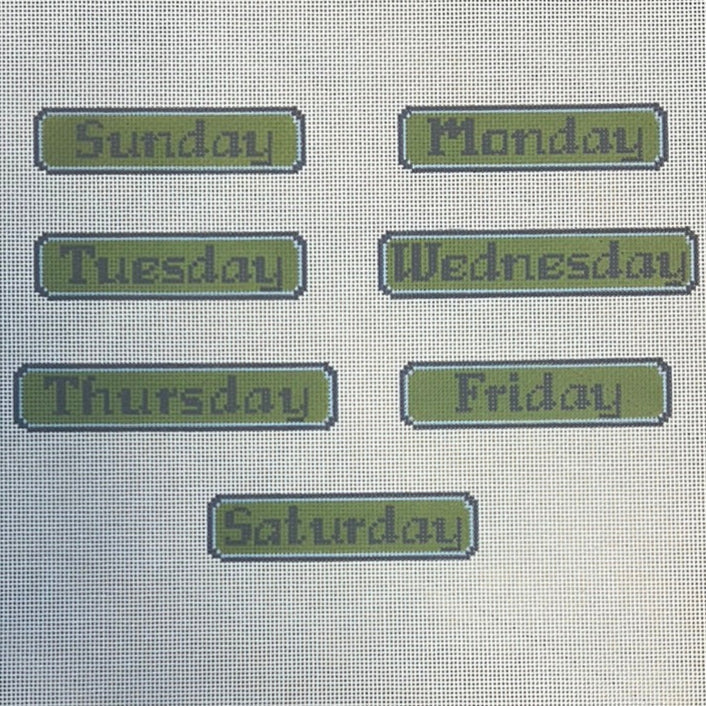 KDS-13  - Blue/Green Perpetual Calendar